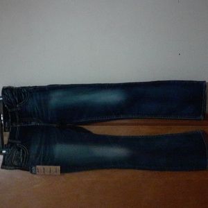 NWT $109 Silver Suki Slim Boot Cut Jeans Sz 14 L33